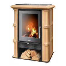 Kachlová kamna ABX Sicilia exklusive, Naturbraun